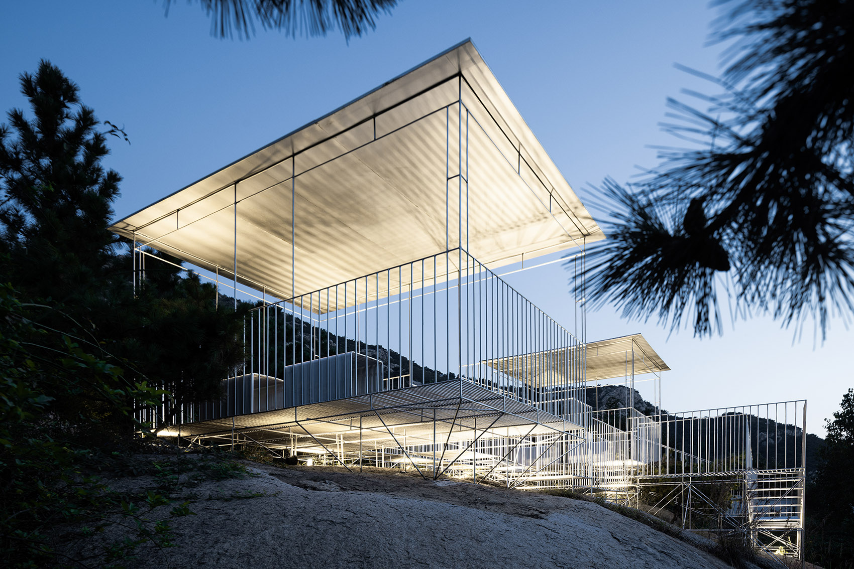 日照思想游园 – 物外剧场与逍遥阁丨中国日照丨孔祥伟工作室-78