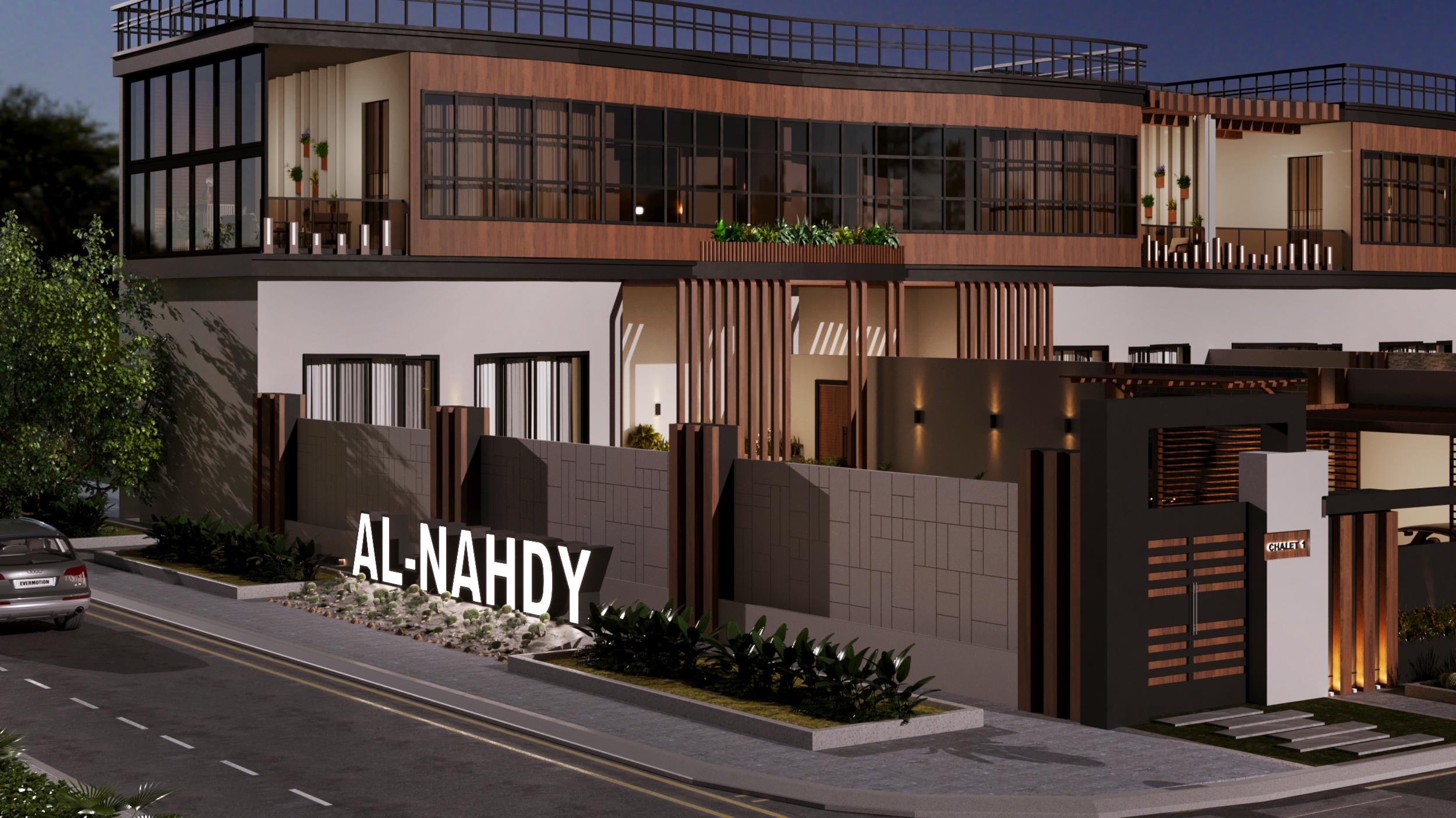 木屋建筑群丨沙特阿拉伯利雅得-7