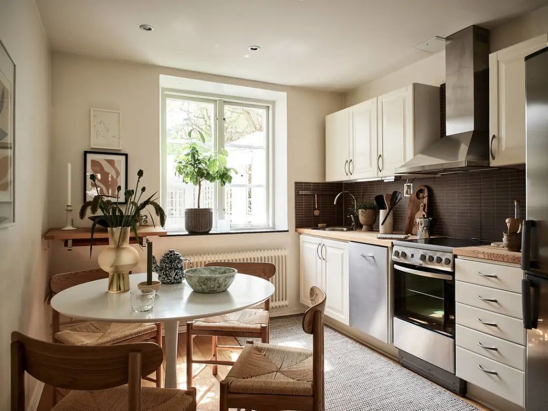 装修 灵感  同样是长走廊、暗卫，52㎡北欧一居毫无逼仄感-11