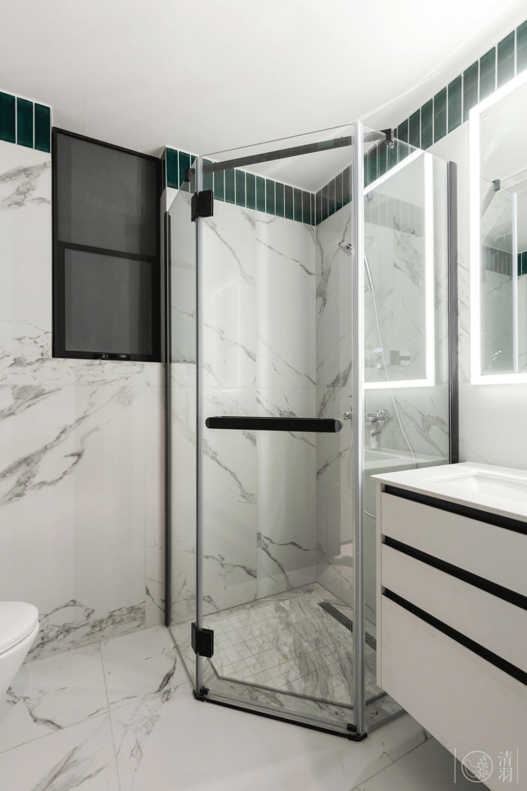 涵舍空间 | 简约而不简单的优雅设计-117