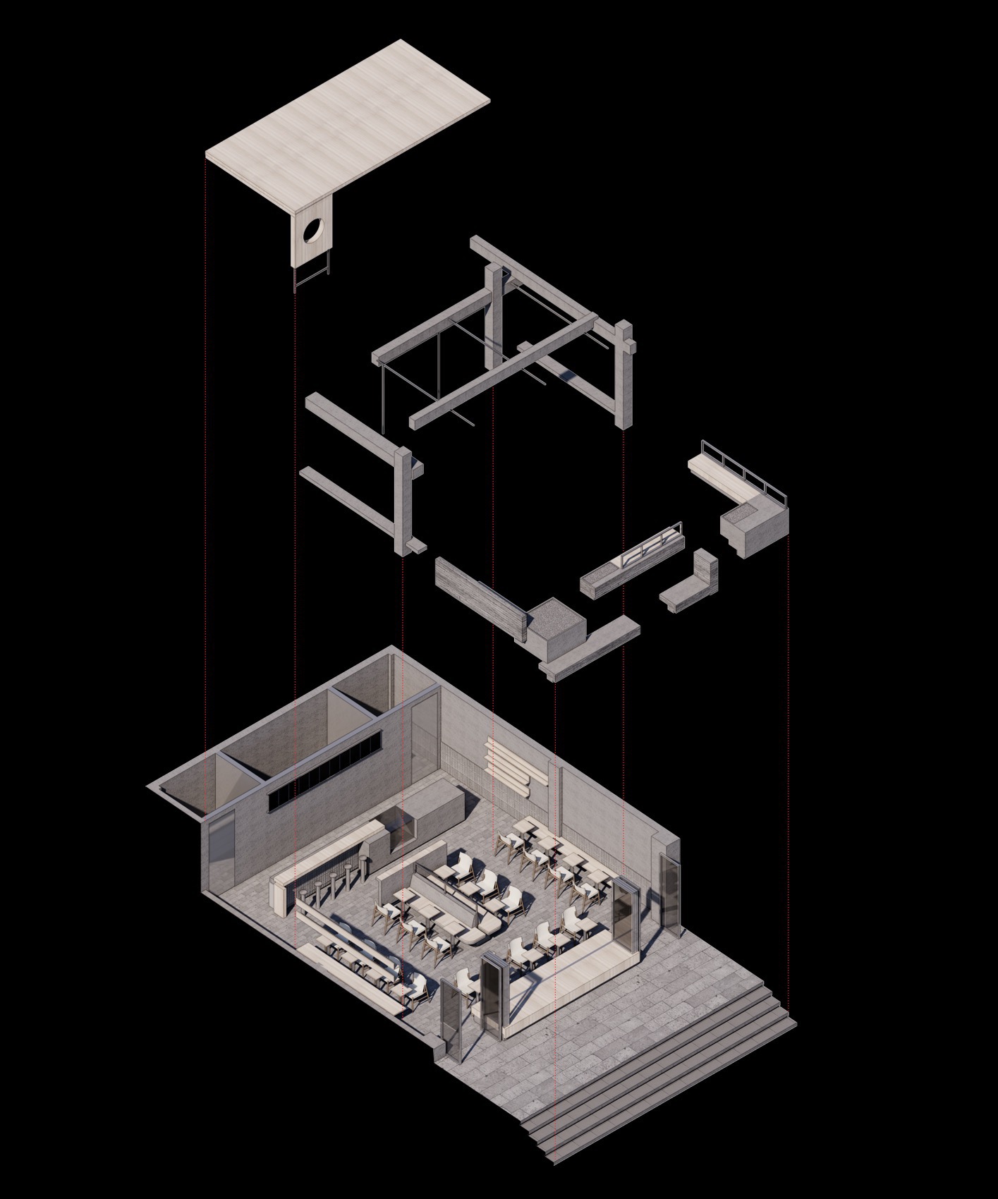 跳海酒馆凤凰里巷丨中国北京丨M.S.A.A.不山建筑-15