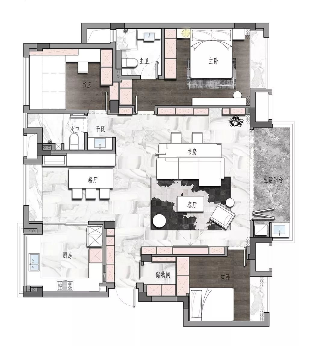 杭州力设计 | 温馨家居的艺术探索-38