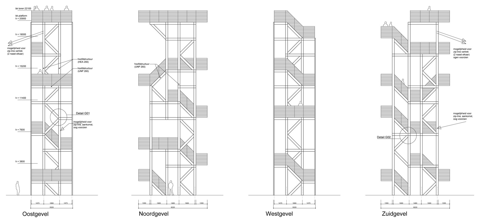 荷兰 Bergschenhoek 三维迷宫观景塔-48