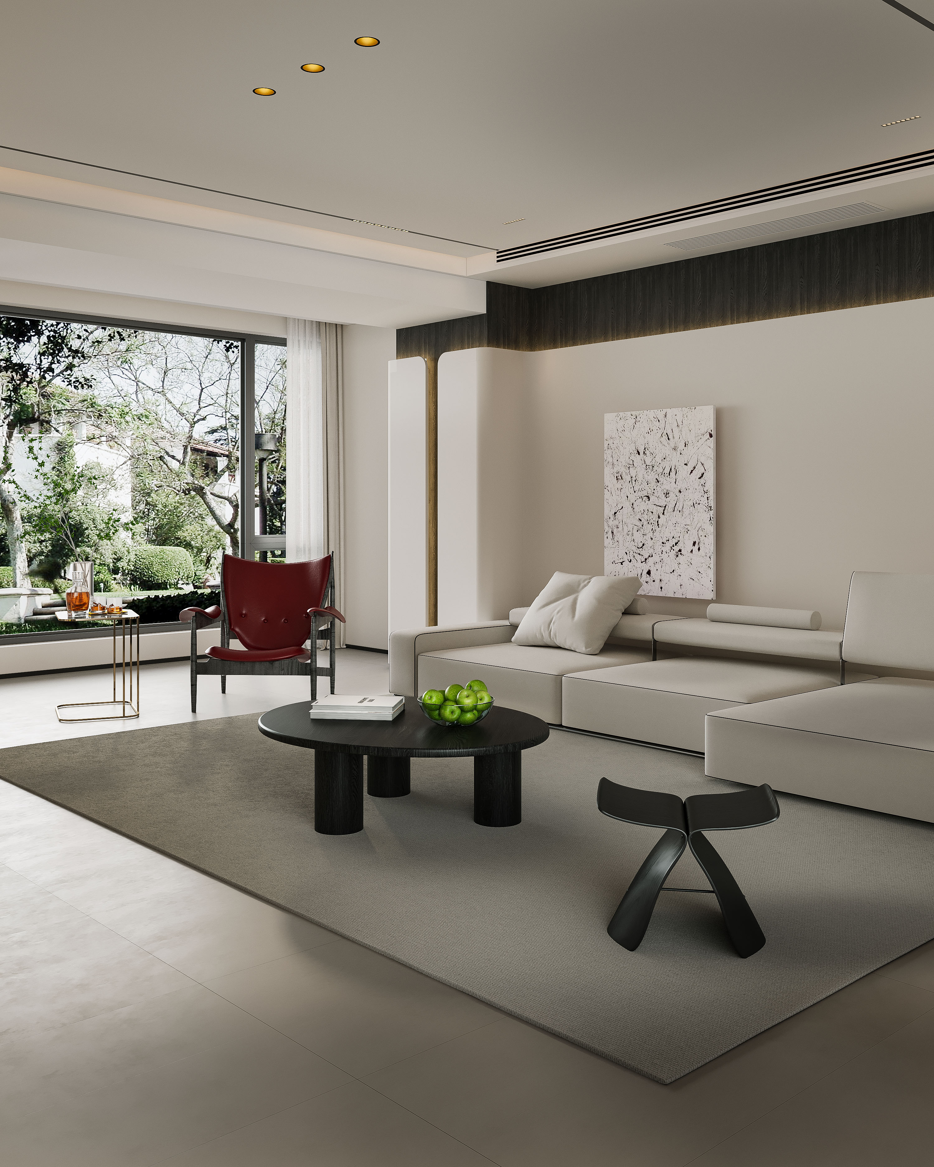 绵阳市   溪涪合院   渲染作品-6