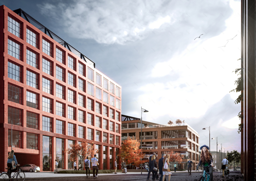 ArchViz / Gdansk Young City, Poland /2020-9