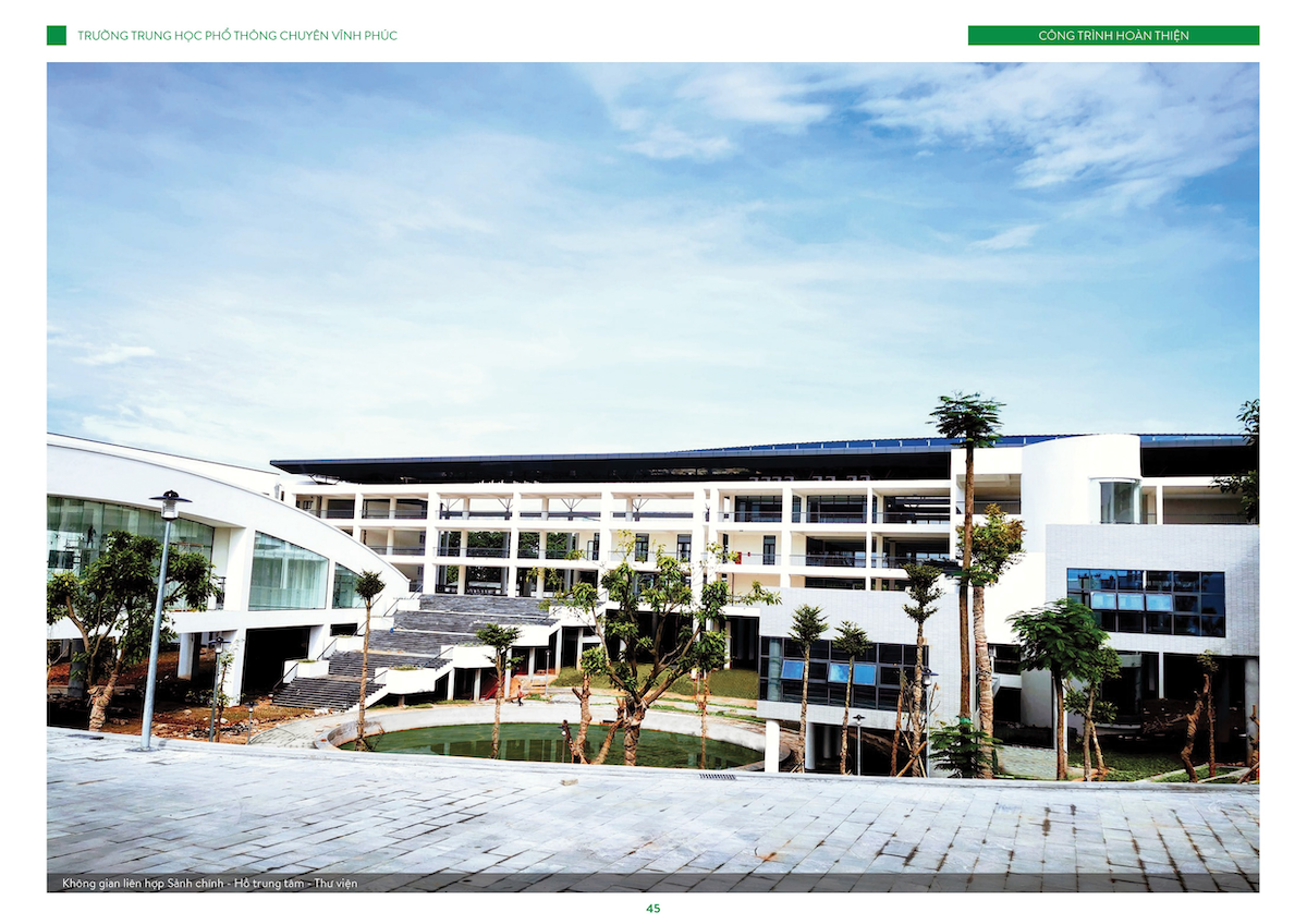 绿色校园设计典范 | 越南 Vinh Phuc 市高级中学-42