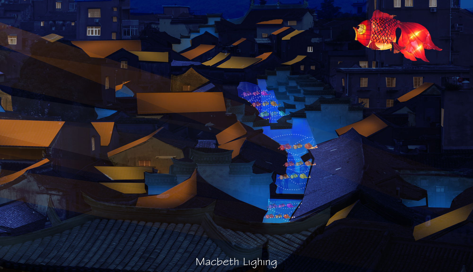 石浦灯光秀丨中国宁波-15