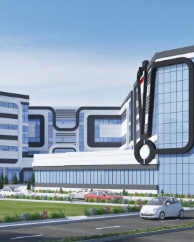Design and construction of the medical center in Tanta