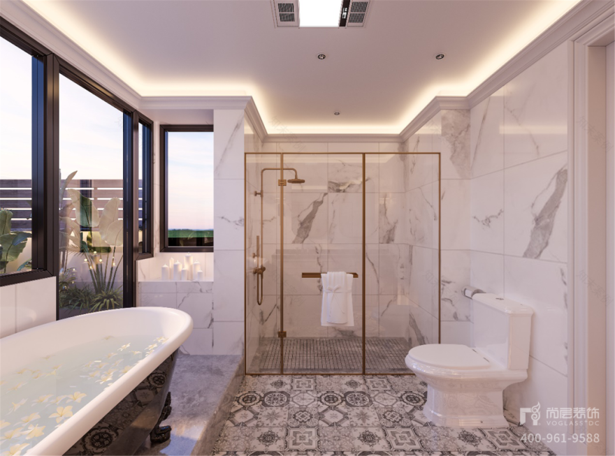 上海滩维多利亚风情空间设计丨中国上海丨上海尚层别墅装饰-28