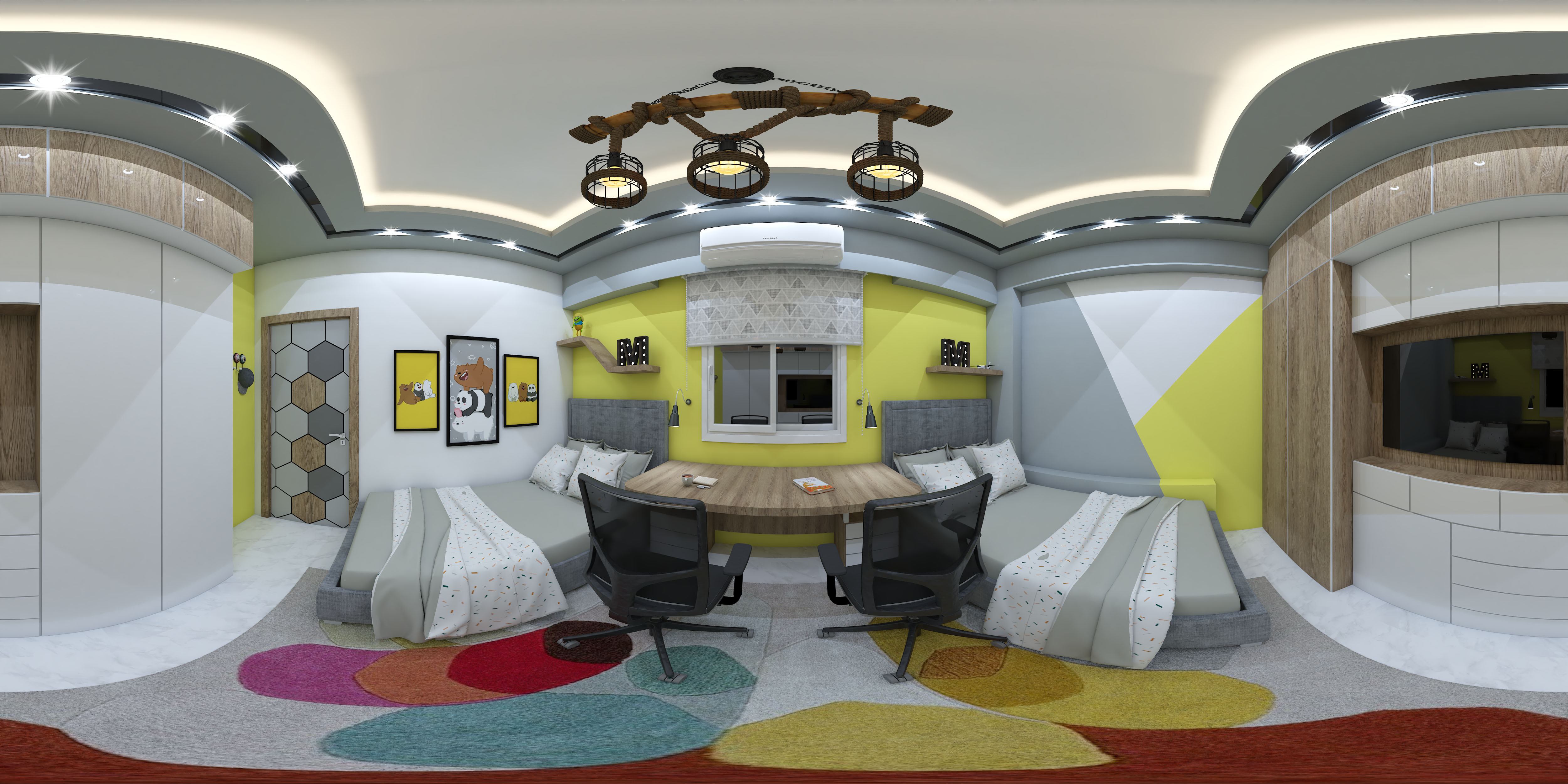 两个男孩的卧室-7