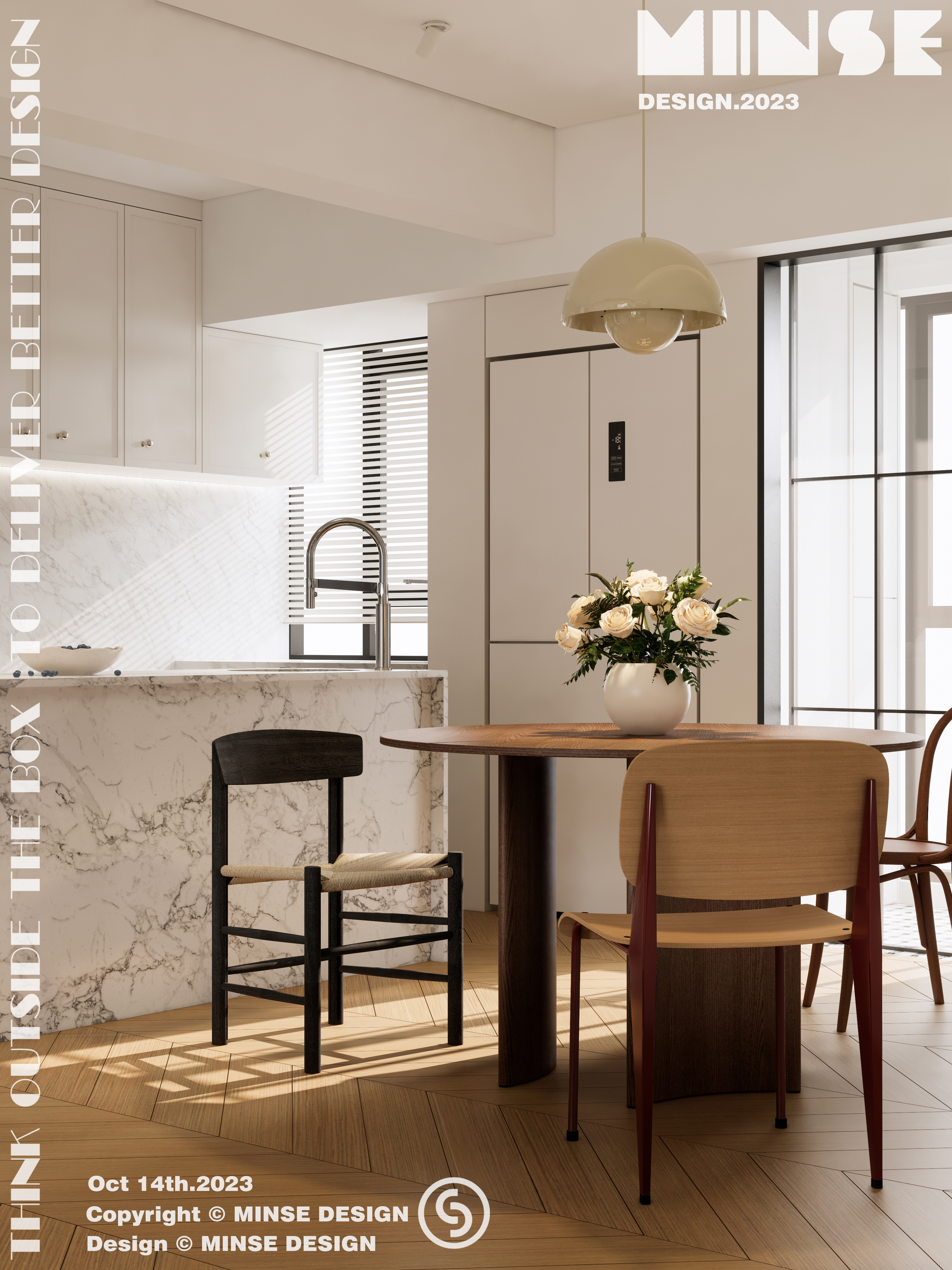 居住空间全案设计丨中国萍乡丨杭州民舍制作空间设计工作室-18