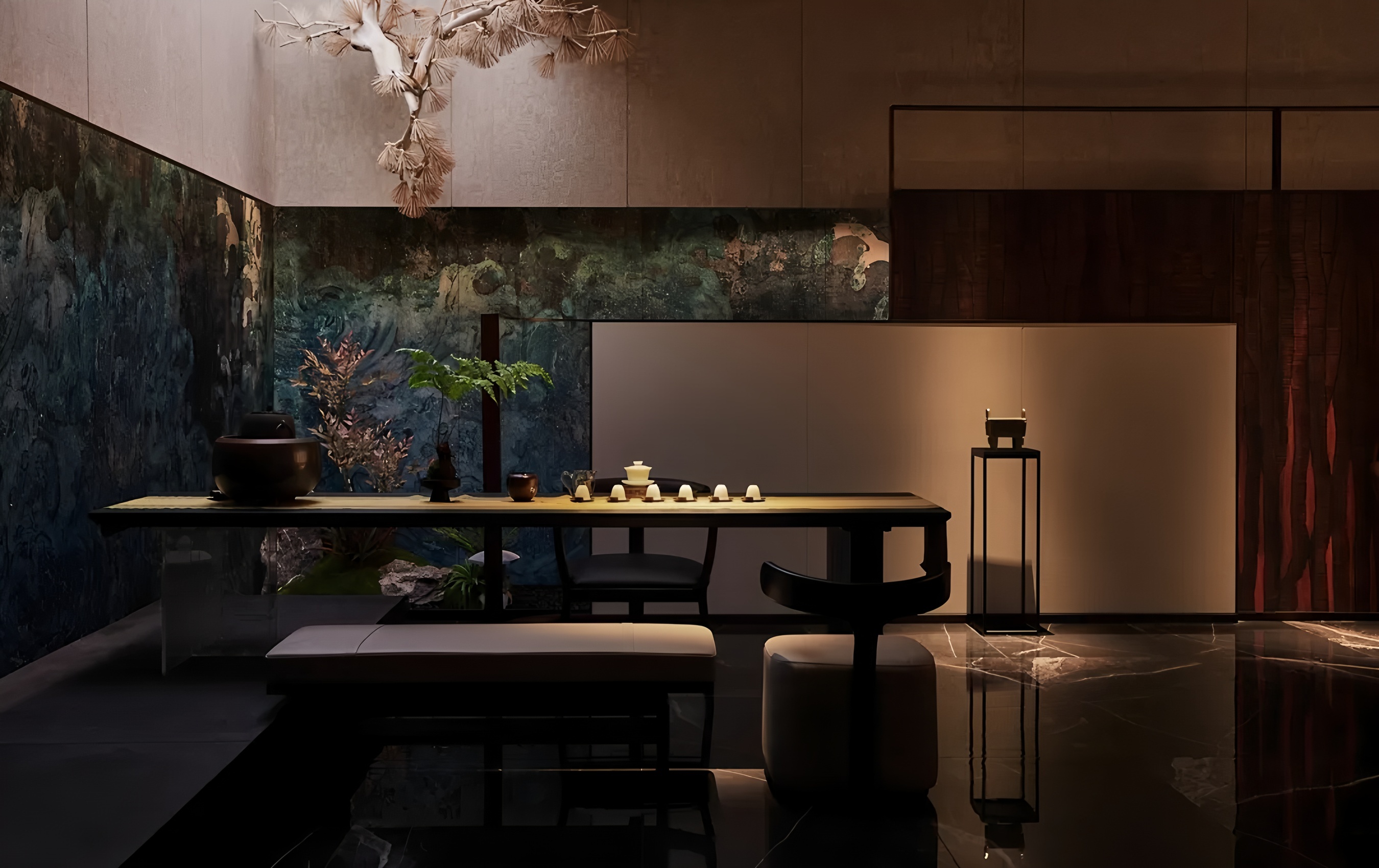 浙江义乌铂金港澳门海鲜姿造餐饮丨中国金华丨构造空间设计,森川设计,春晓软装设计-58