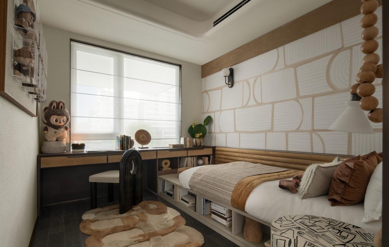 重庆龙湖 · 凤栖湖畔143㎡丨中国重庆丨软装元禾大千,硬装大森设计-19