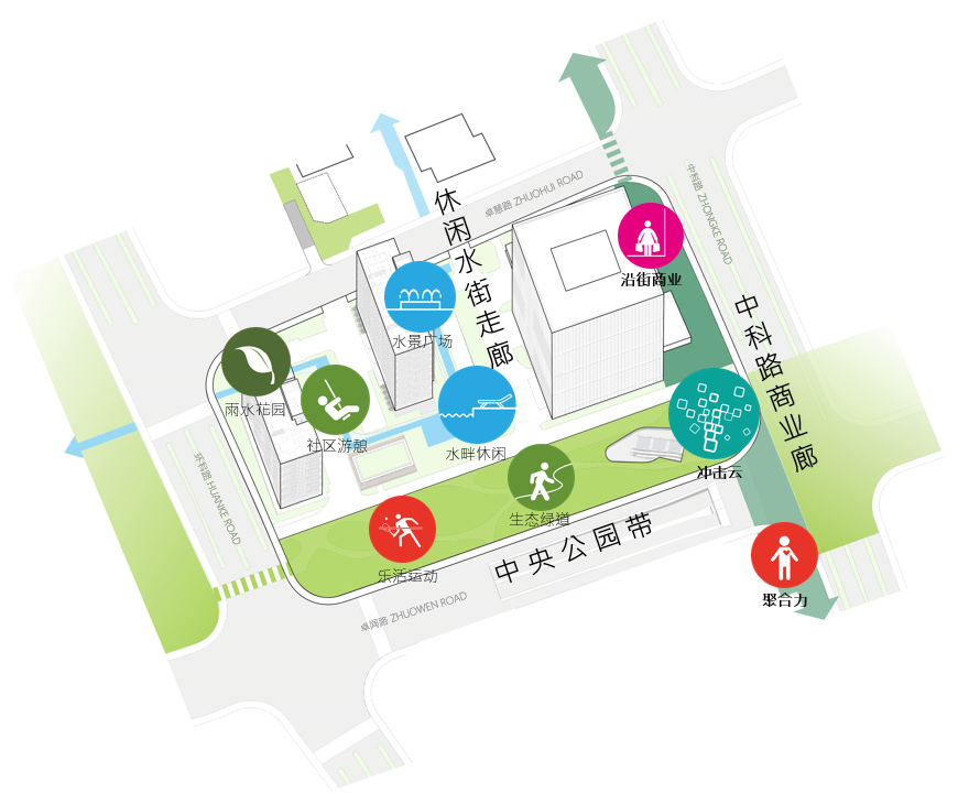 张江 76#77#地块项目景观丨中国上海丨德国 GMP,迈柏(上海)工程咨询有限公司-25