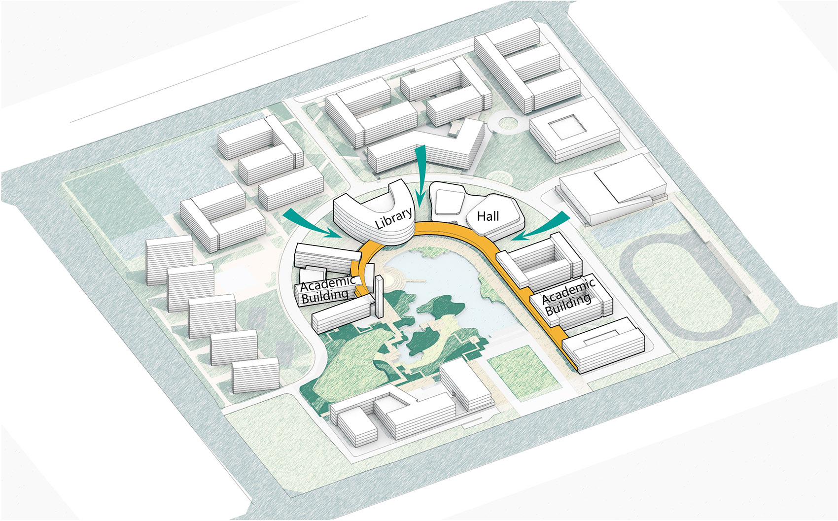 四川外国语大学成都学院宜宾校区丨中国宜宾丨同济大学建筑设计研究院（集团）有限公司-14