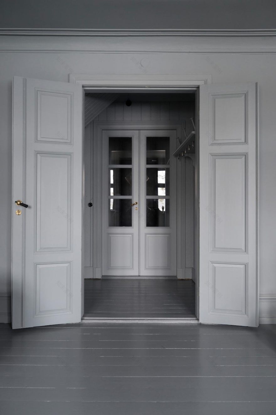 Villa located right by the sea in Härnösand with a interior that reflects calmness and no use of the colour white CAANdesign Architecture and home design blog-8