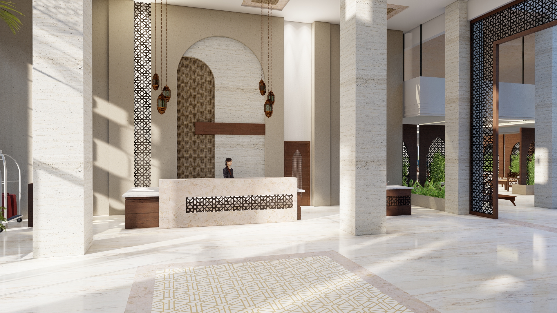 Sultan Gardens Resort – Reception & Lobby | Part I-12