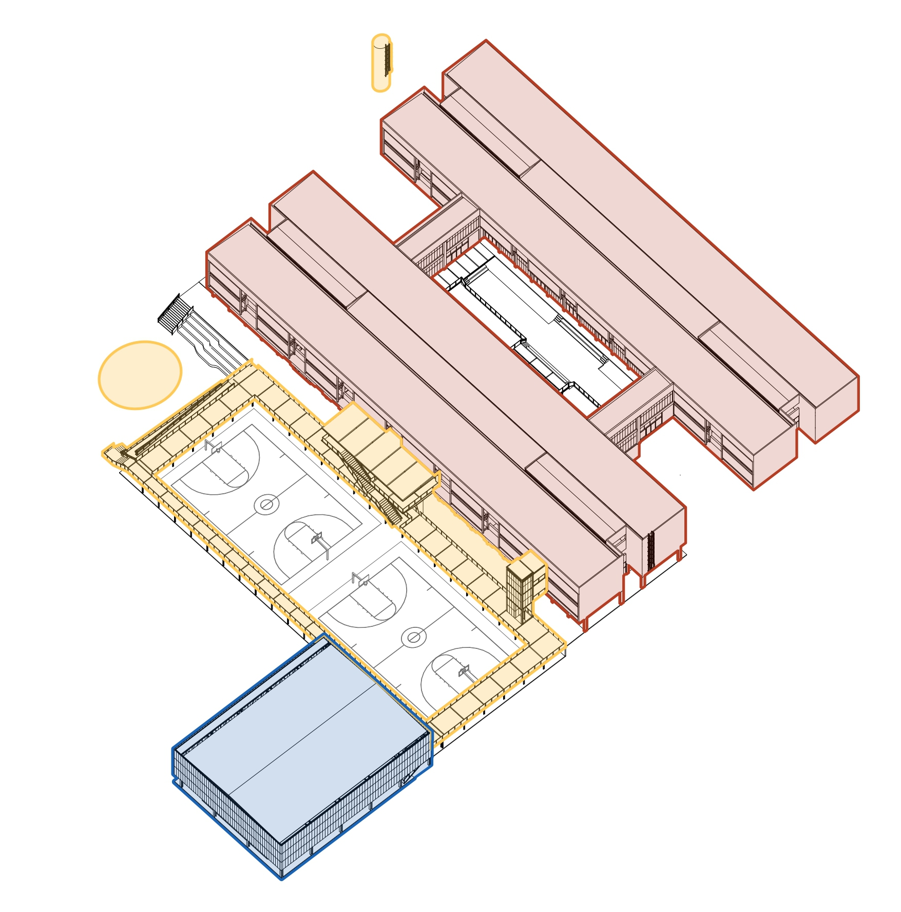 Santa Maria 教育,体育和文化综合体丨巴西丨Carolina Penna Arquitetos-37