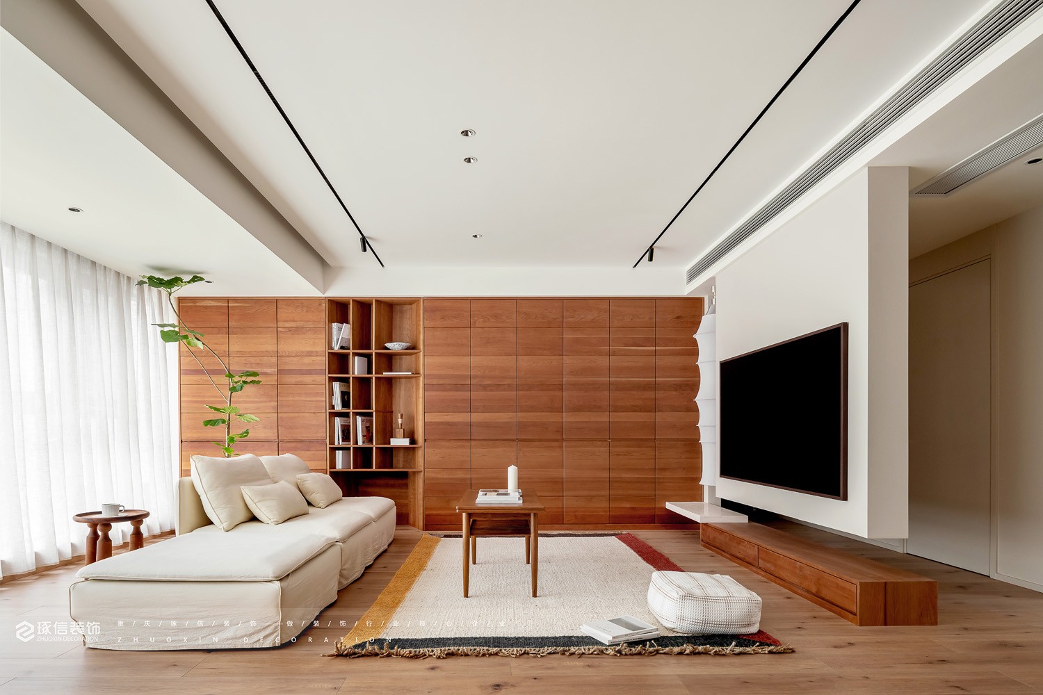 120 平中古自然风格家丨中国重庆丨琢信装饰-4