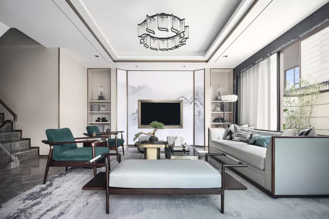 南安美的智慧城别墅样板间 | 新中式风格的创新演绎-13