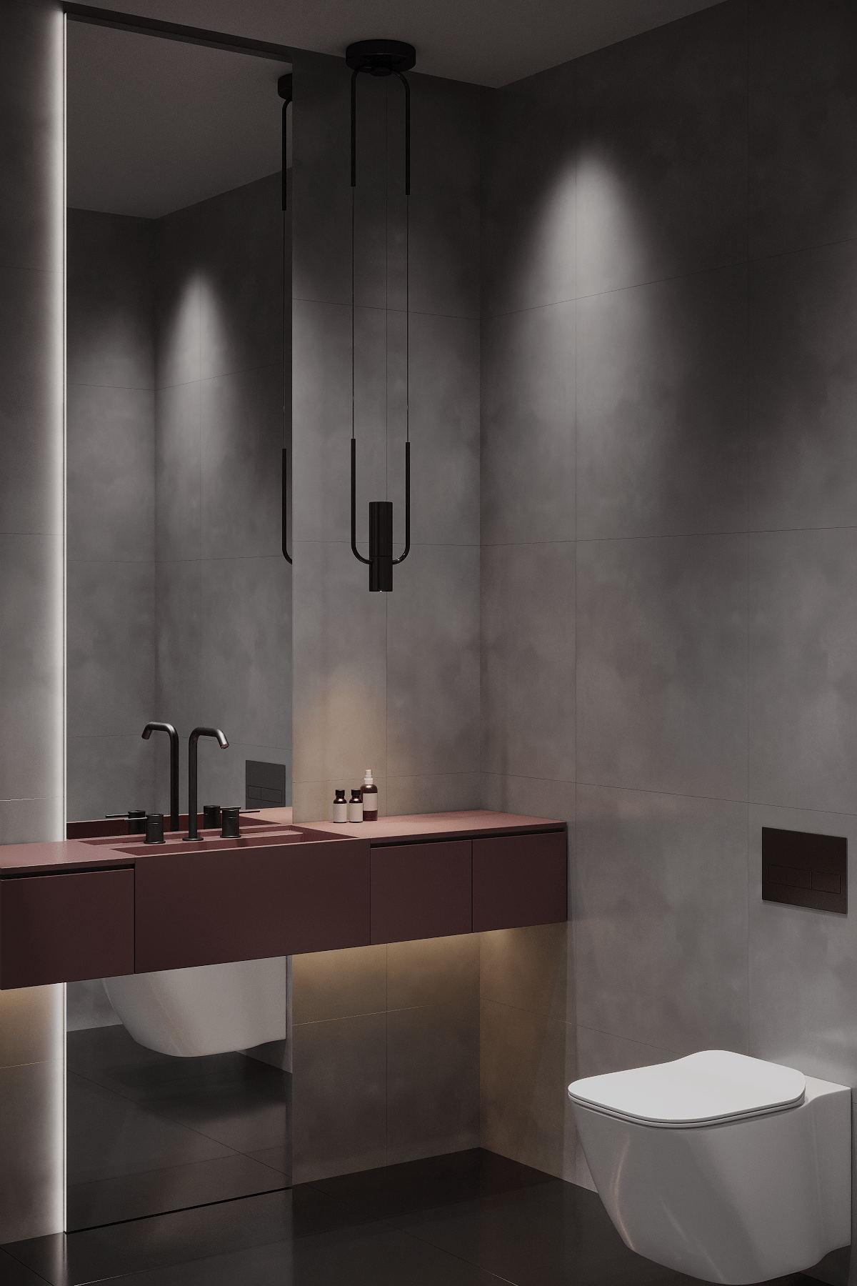 暖色系空间设计，优雅大气                     -9