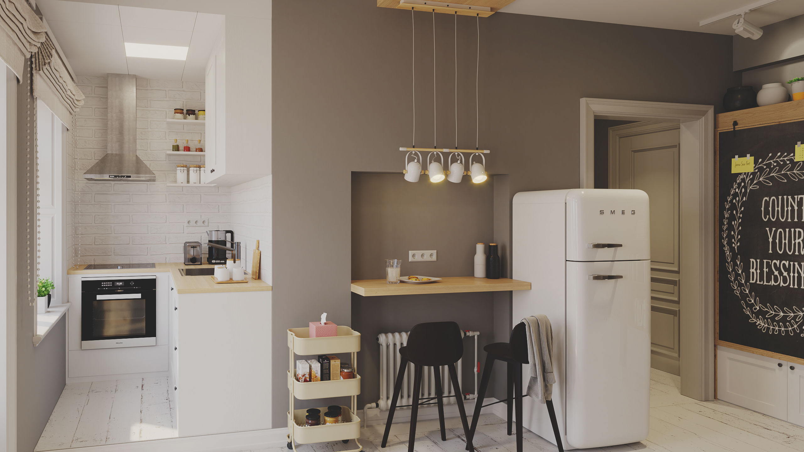 小公寓大设计 | Cinema 4D 助力打造宜居空间-2