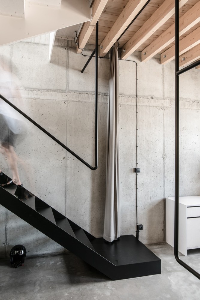 73 平米工业风公寓，极致空间利用-13