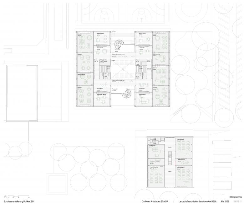 扩建杜利肯学校园区丨瑞士丨Gschwind Architekten AG BSA SIA-18