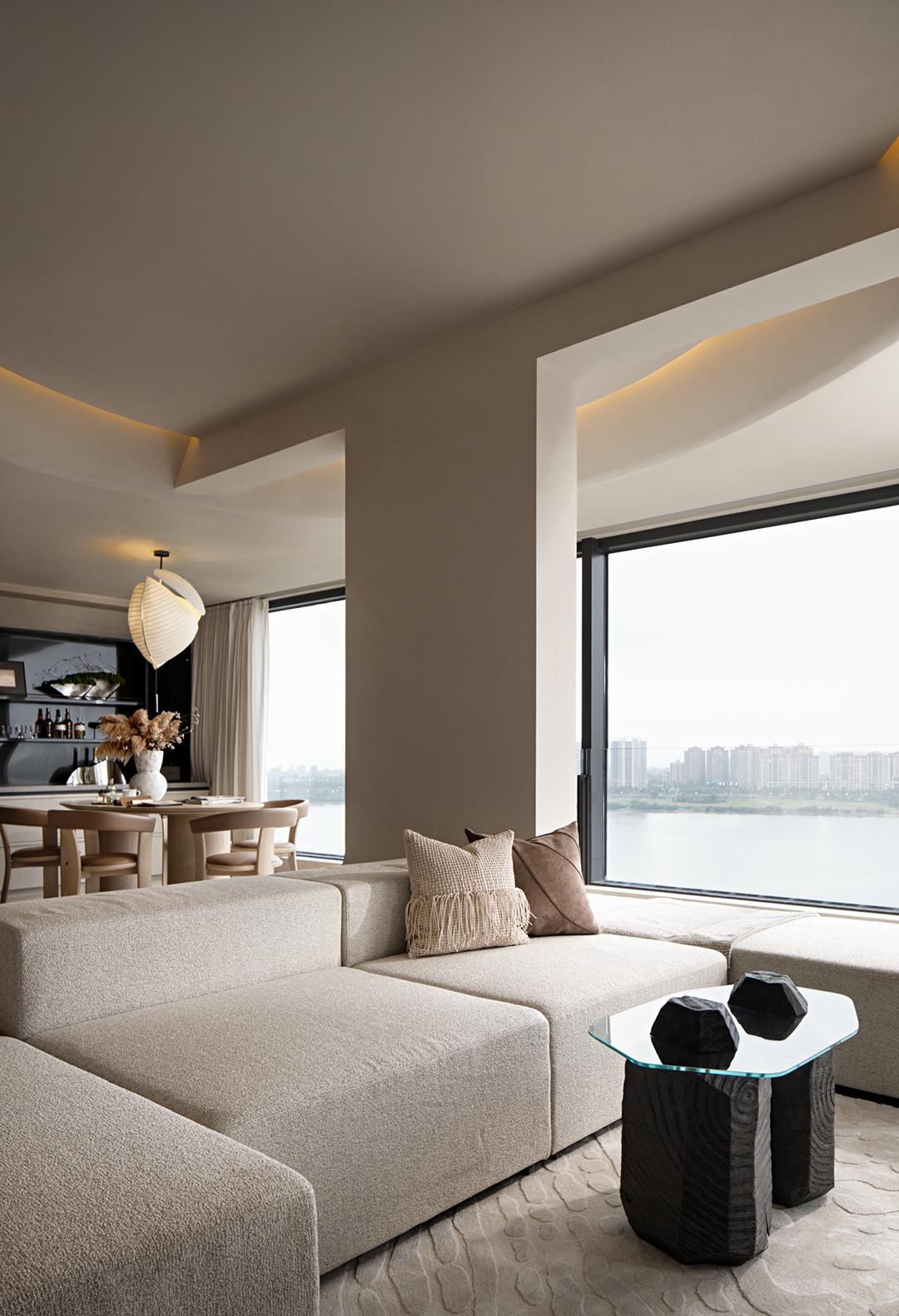 海南富德千江悅162㎡样板房丨中国海南丨近境制作（硬装）,远域生活（软装）-9