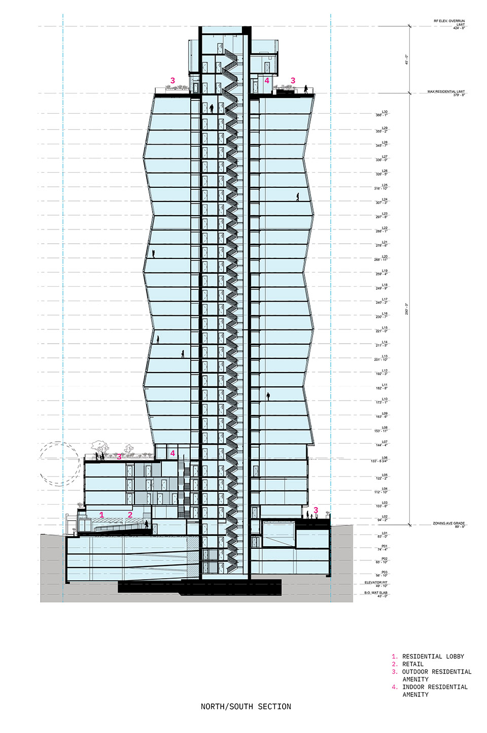 Skyglass 公寓丨美国西雅图丨HEWITT 建筑事务所-24