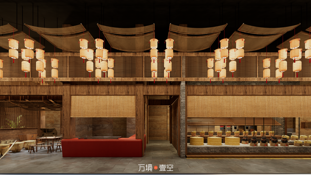 餐饮空间设计空间美学案例合集丨万境壹空-2