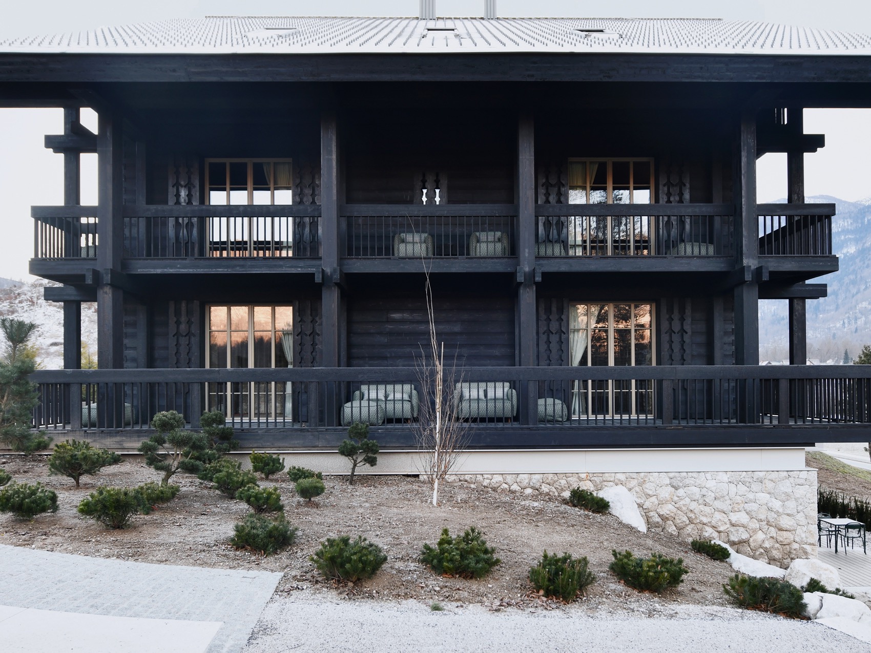 高山酒店（Muhr别墅重建项目）丨斯洛文尼亚丨OFIS ARHITEKTI-9