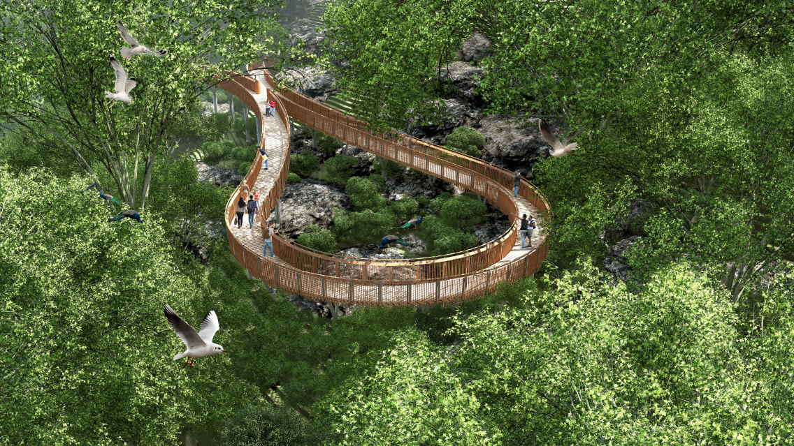 马拉巴尔山森林步道丨IMK Architects-25