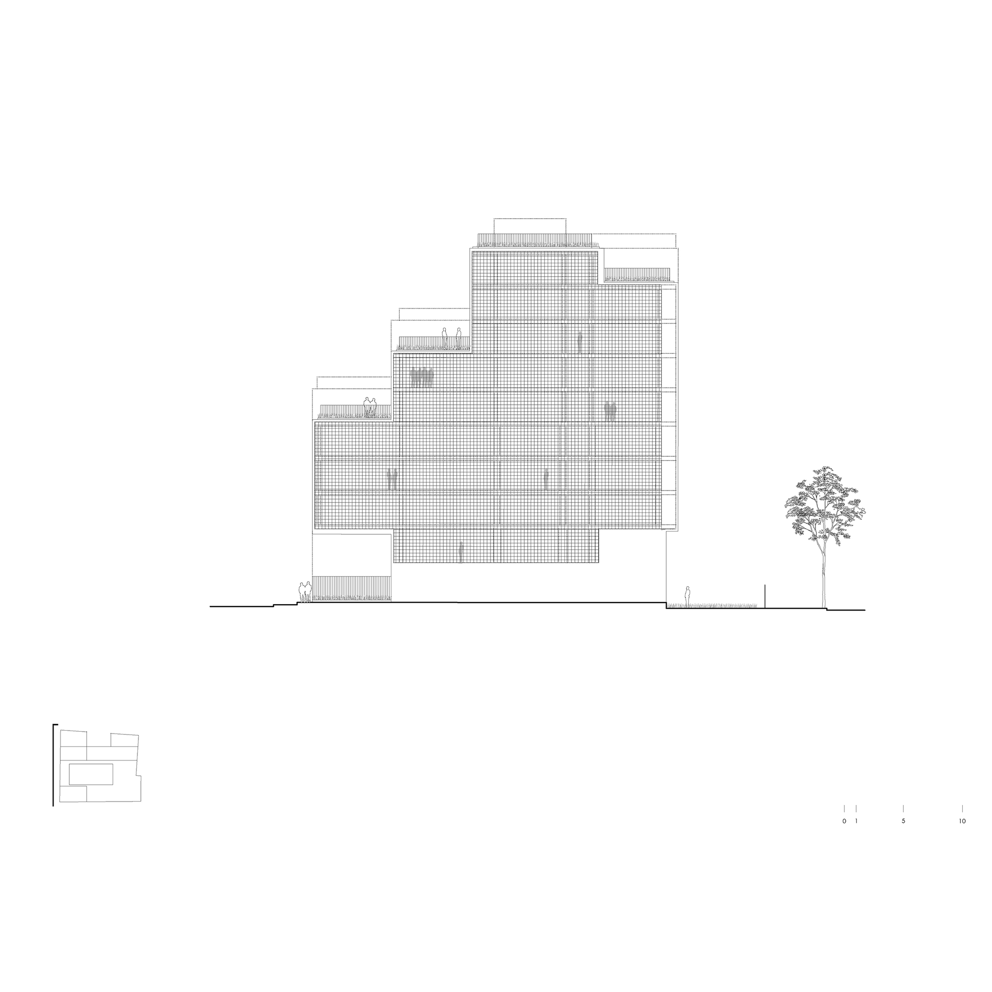 巴黎 Tolbiac 街办公楼改造丨法国巴黎丨M Vilo Bach Architecture-32