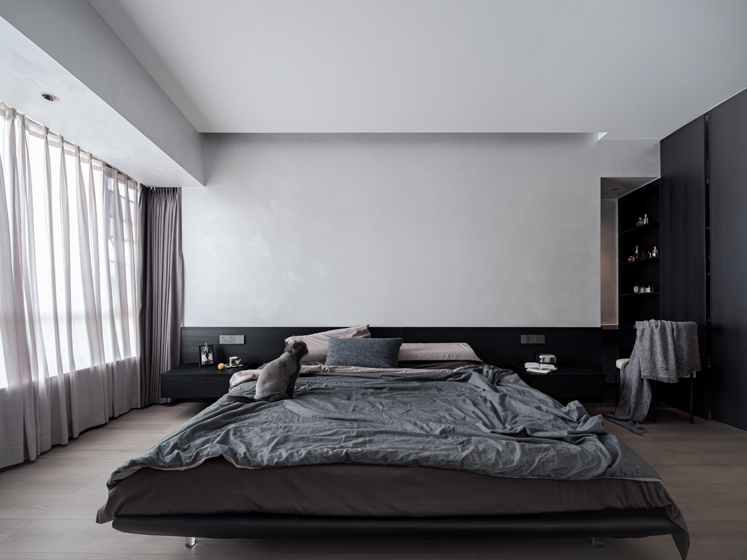 黑白至简之家丨中国长沙丨北酉设计-31