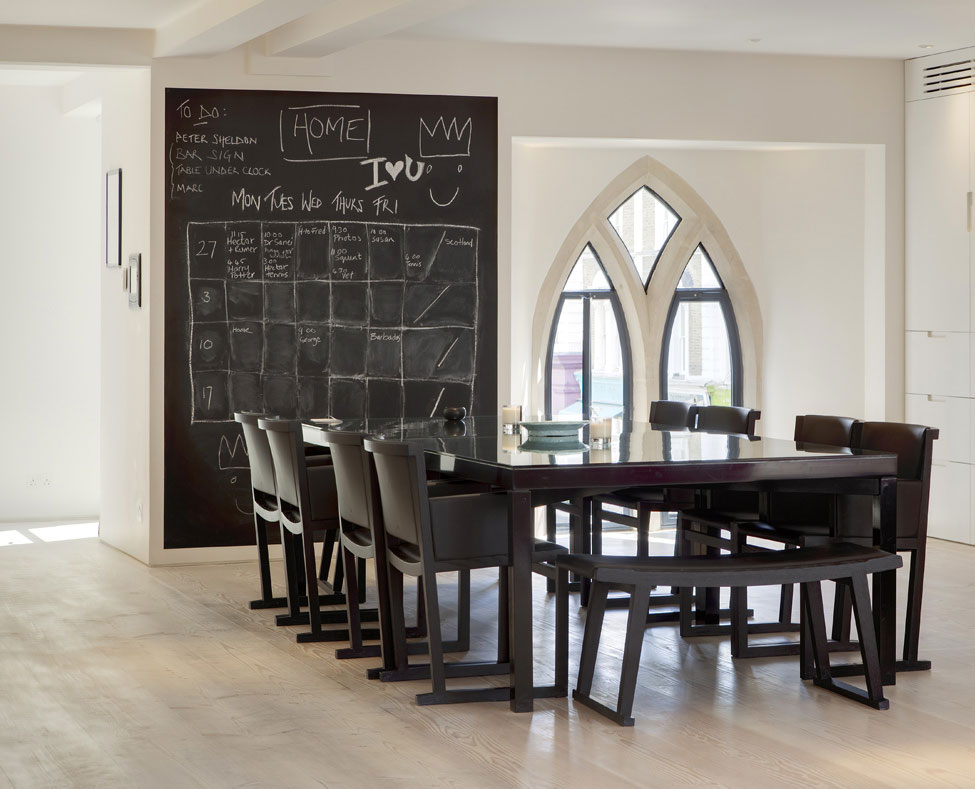 伦敦的诺丁山Westbourne Grove的教堂改造的住宅-7