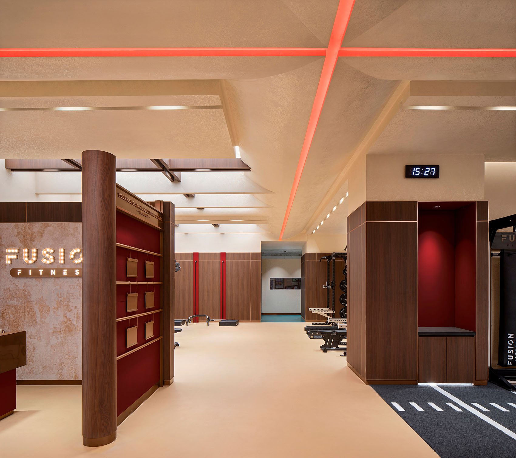 热炼健身会所,深圳湾睿印店丨中国深圳丨得德设计-69