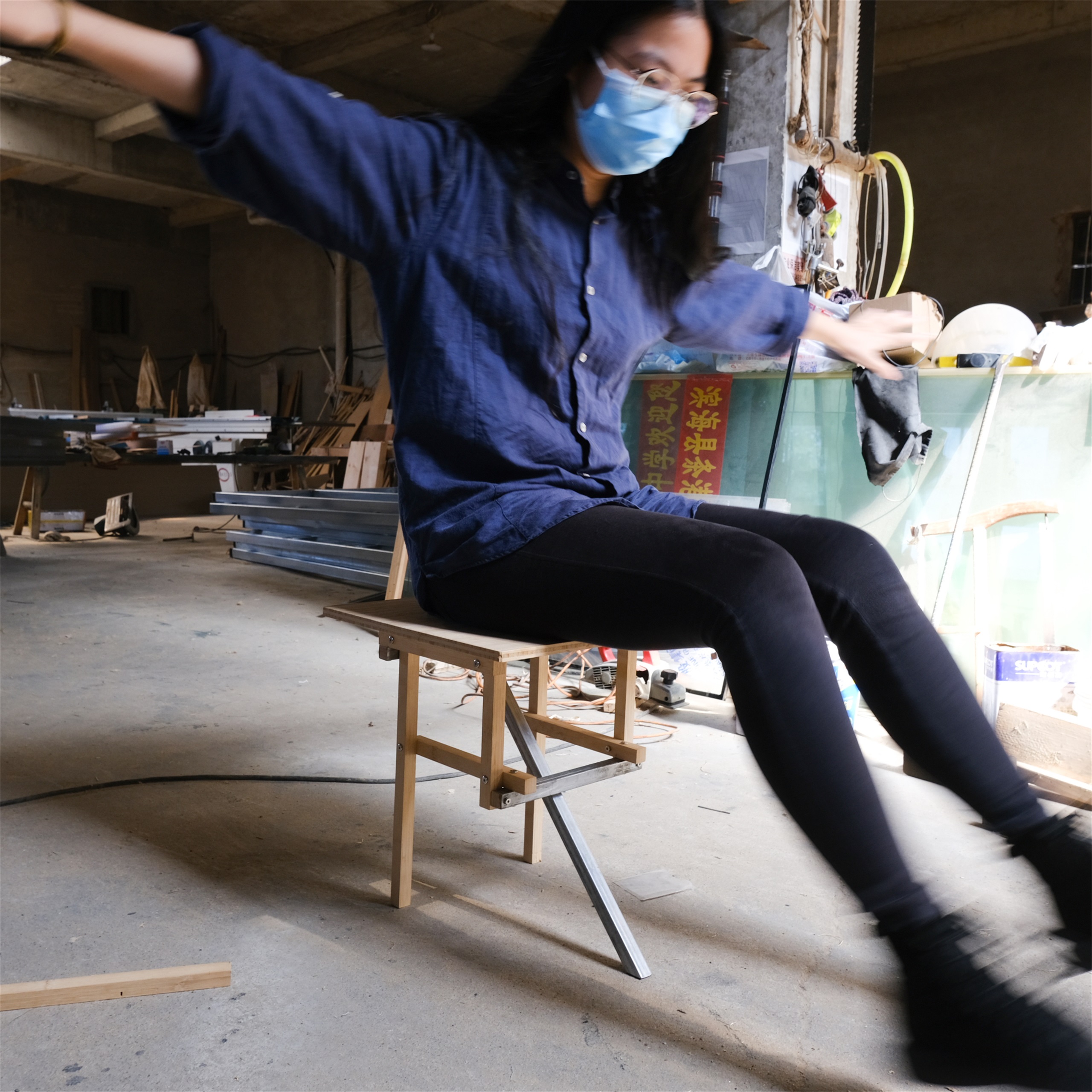 轻竹建造:无漪桌&无意椅丨无意义建筑-57