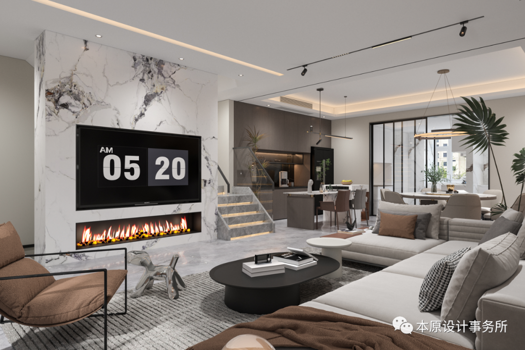 龙湖滟澜海岸现代简约住宅丨本原设计事务所-15