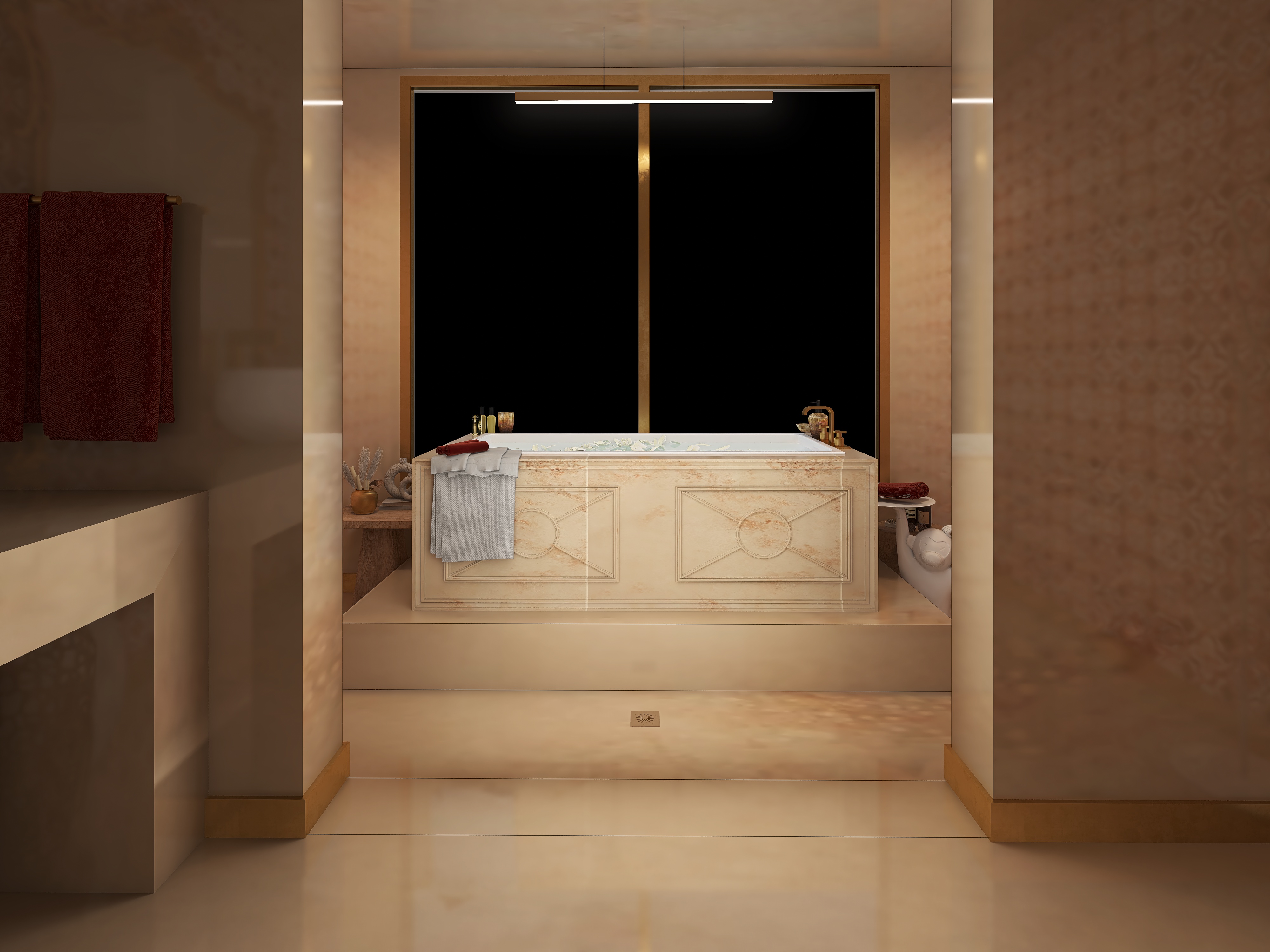 Kuzco（受启发）16 平方米浴室设计-14