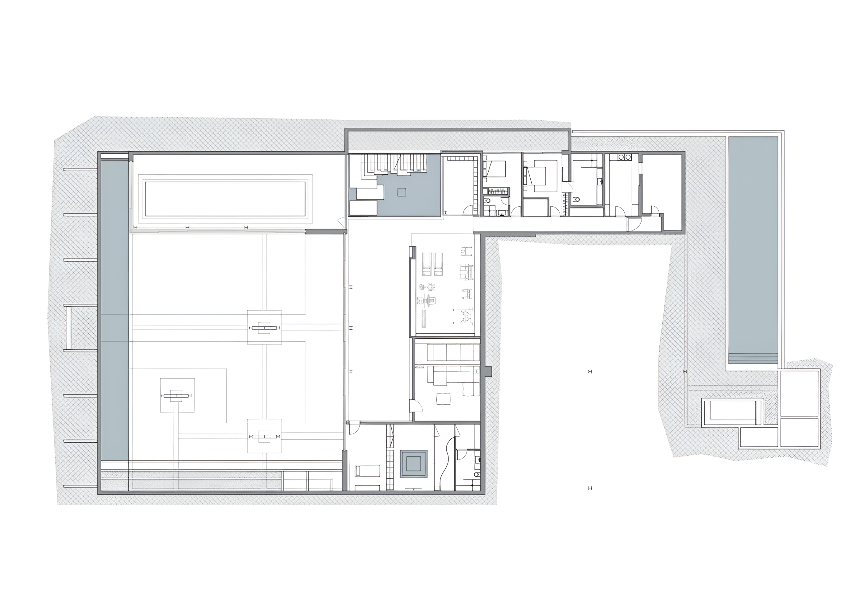 黑色混凝土房屋丨以色列丨Pitsou Kedem Architects-44