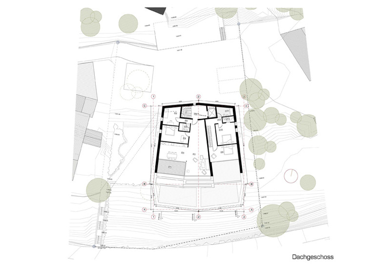 haefele schmid architekten ag丨«Motta Pitschna» MFH丨瑞士-10