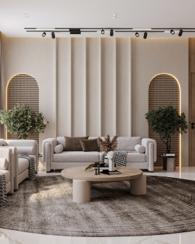 MODERN LIVING AREA DESIGN