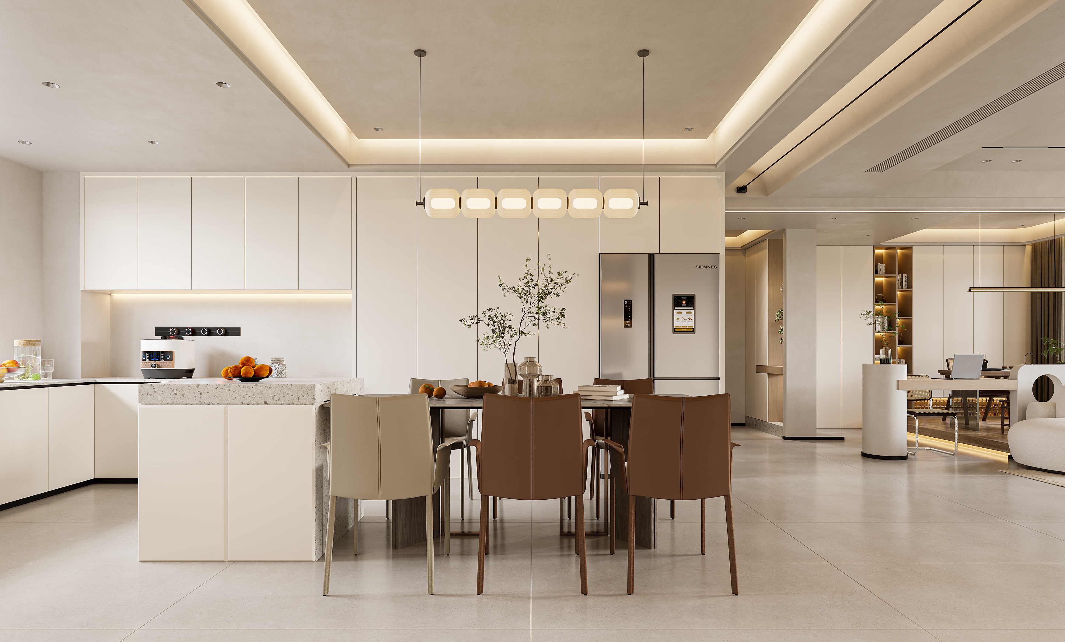 奶油风-效果图-合肥锦轩设计-3