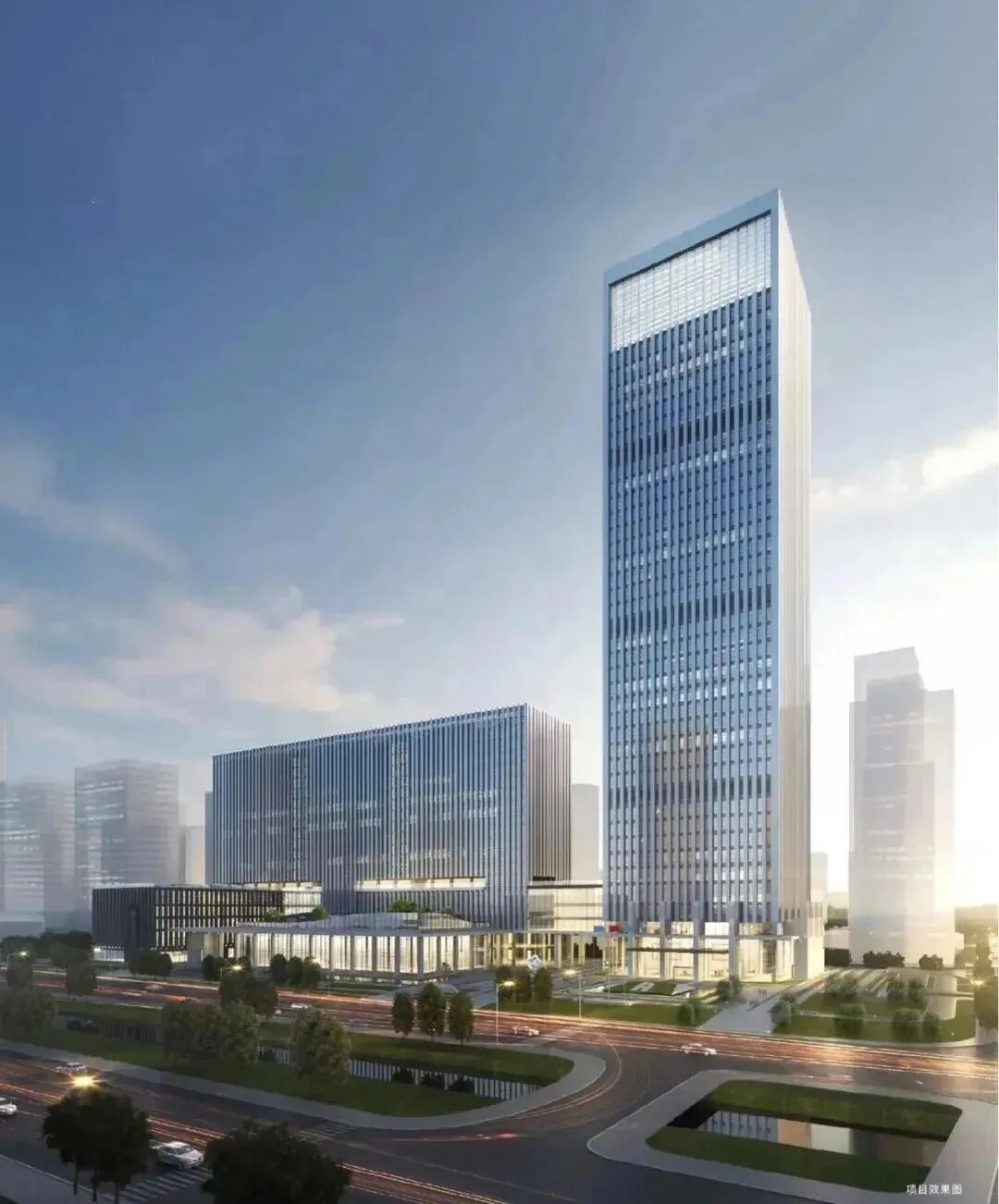 200米！中南建筑设计院投建营重大项目——中南科研设计中心项目顺利竣工验收！-20