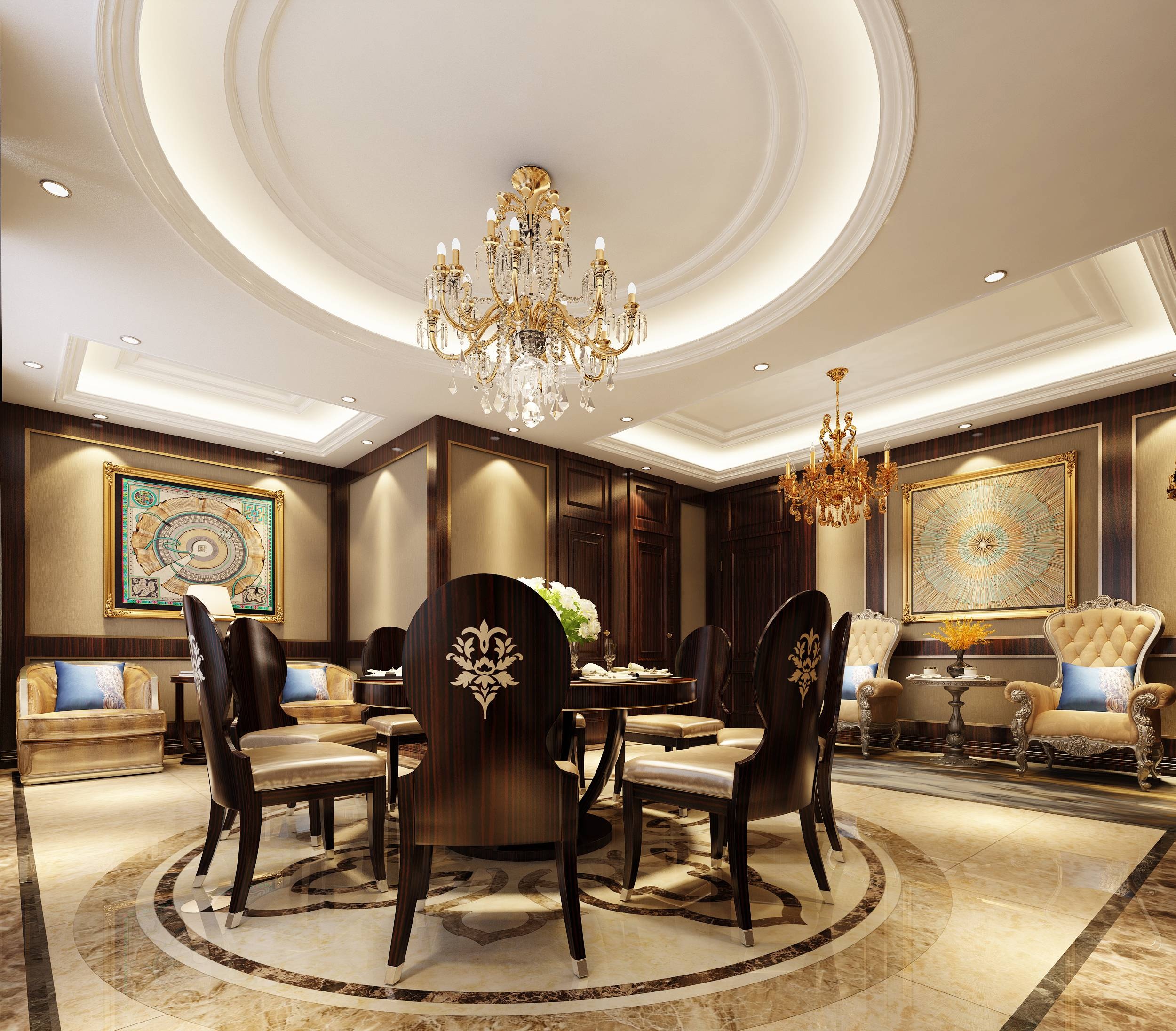 大明胜景会所丨中国济南丨拾初空间设计事务所-22