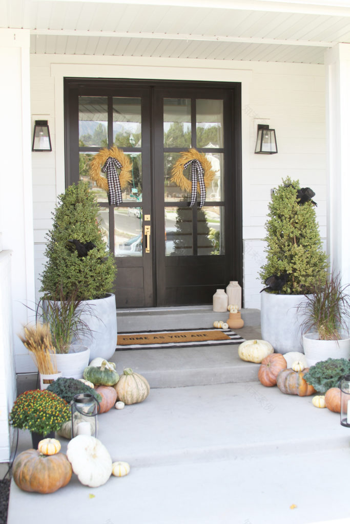Fall Porch Styling(秋季门廊装饰)丨Stagg Design-16
