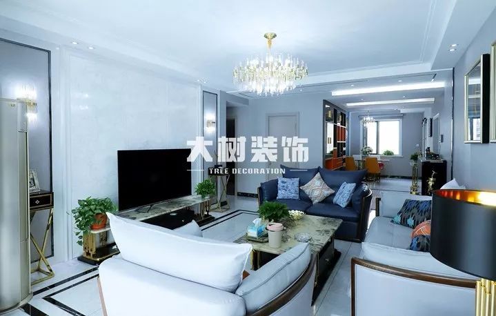 万达城 97 平轻奢风新家,优雅都市生活新定义-22