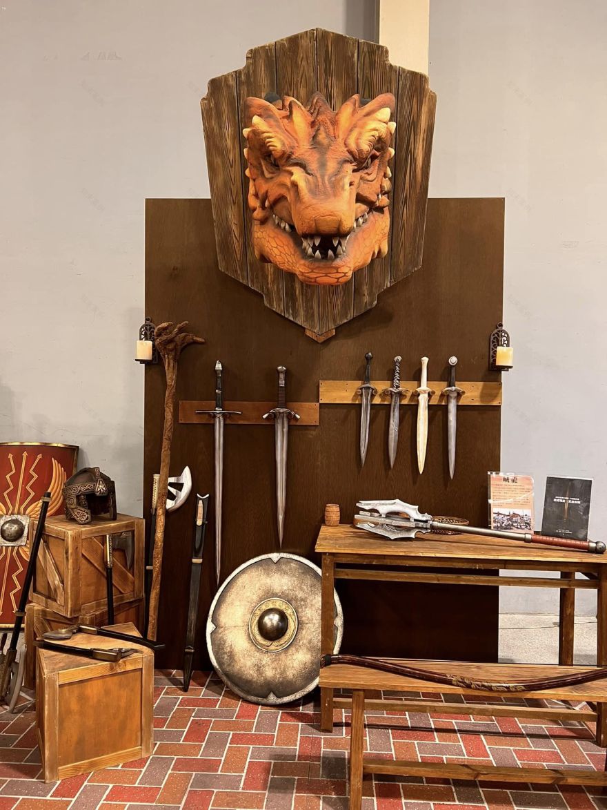 《魔戒现身:武器「剩」战》展场布景道具制作设计丨袁浩程团队-22