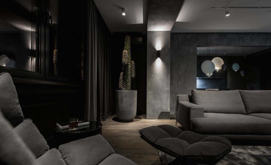 乌克兰90平米单身男子公寓-15